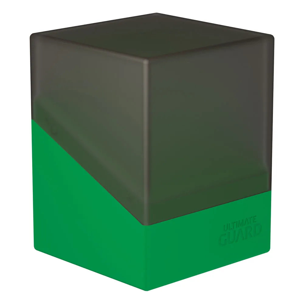 Ultimate Guard Boulder 100+ Synergy (76 x 75 x 98.5 mm) - Black/Green